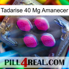 Tadarise 40 Mg Sunrise 02